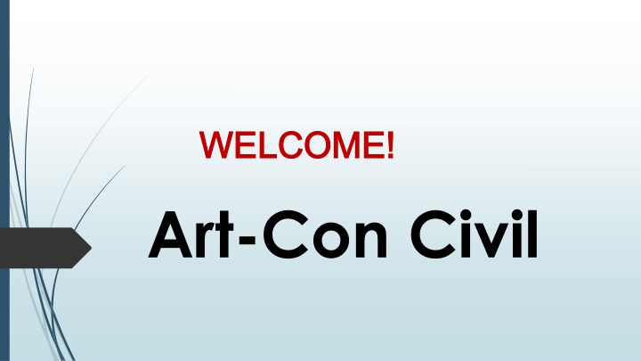 welcome welcome art con civil
