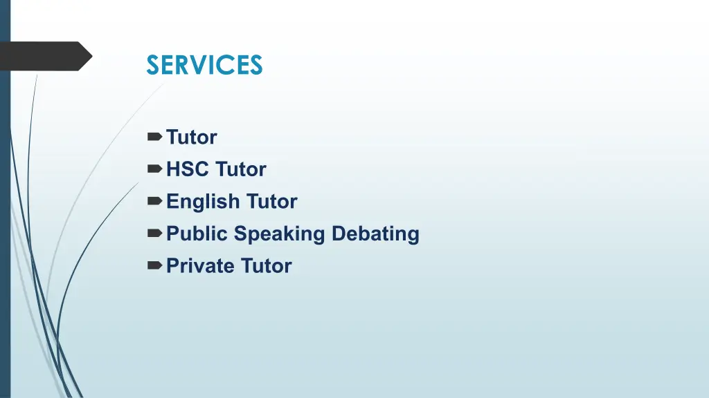 services