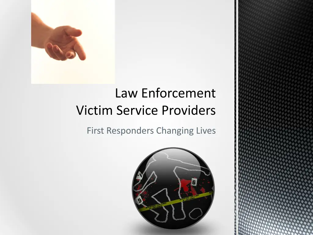 law enforcement victim service providers