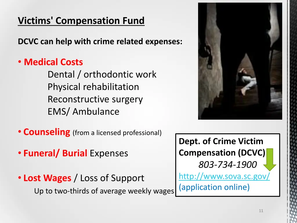 victims compensation fund