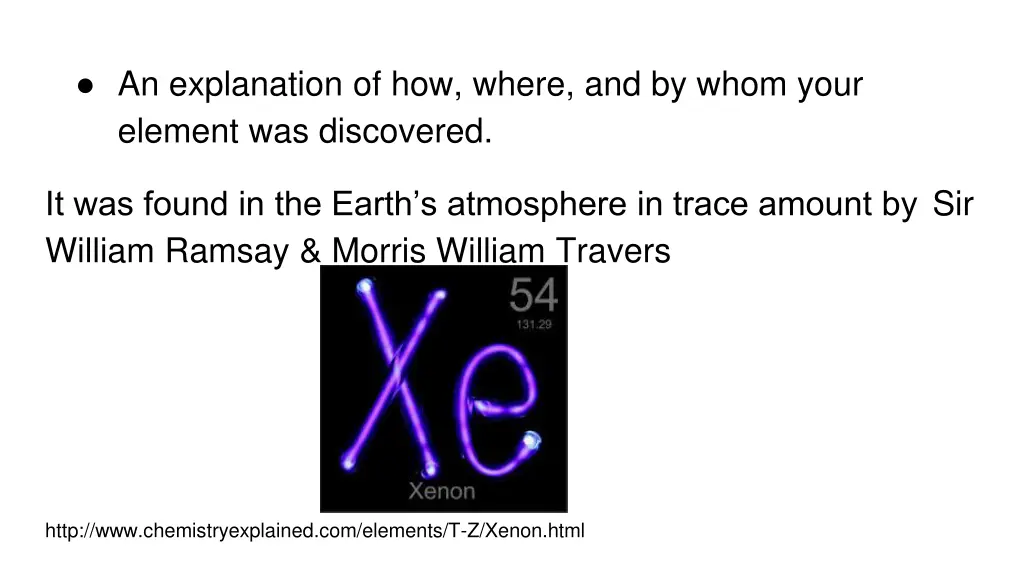 an explanation of how where and by whom your