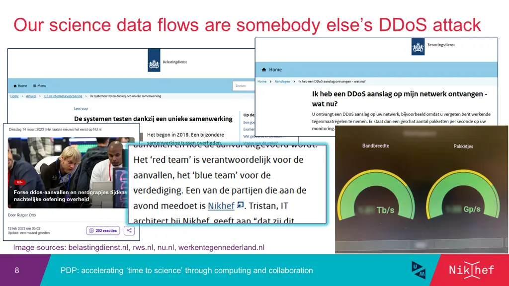 our science data flows are somebody else s ddos