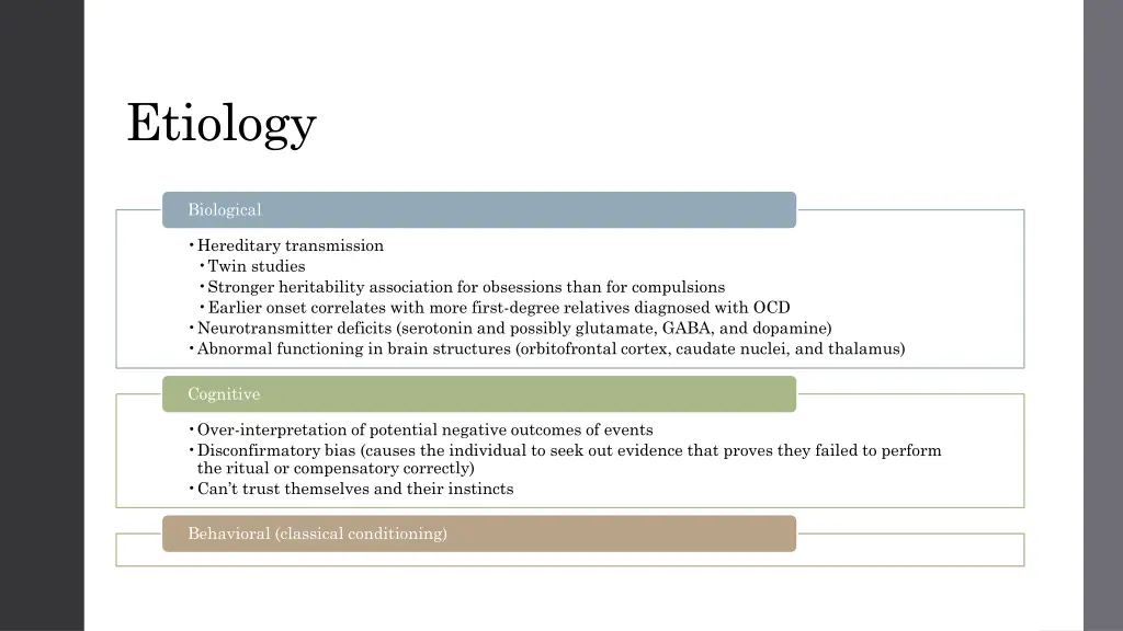 etiology