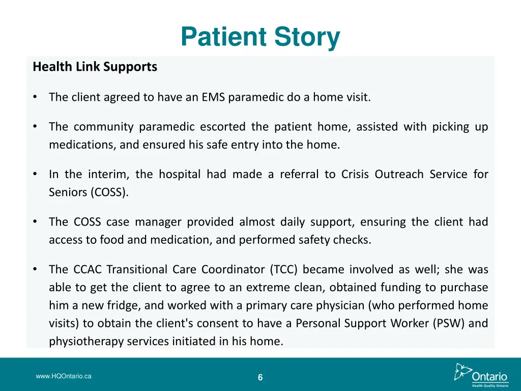 patient story 1