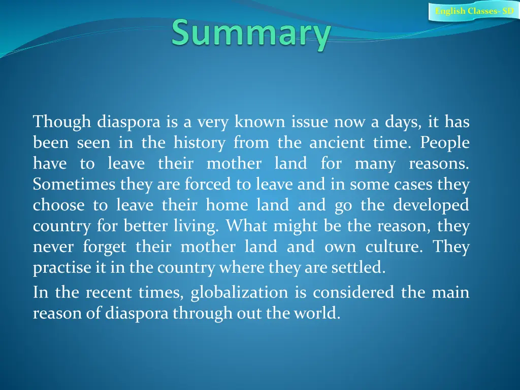 english classes sd 10