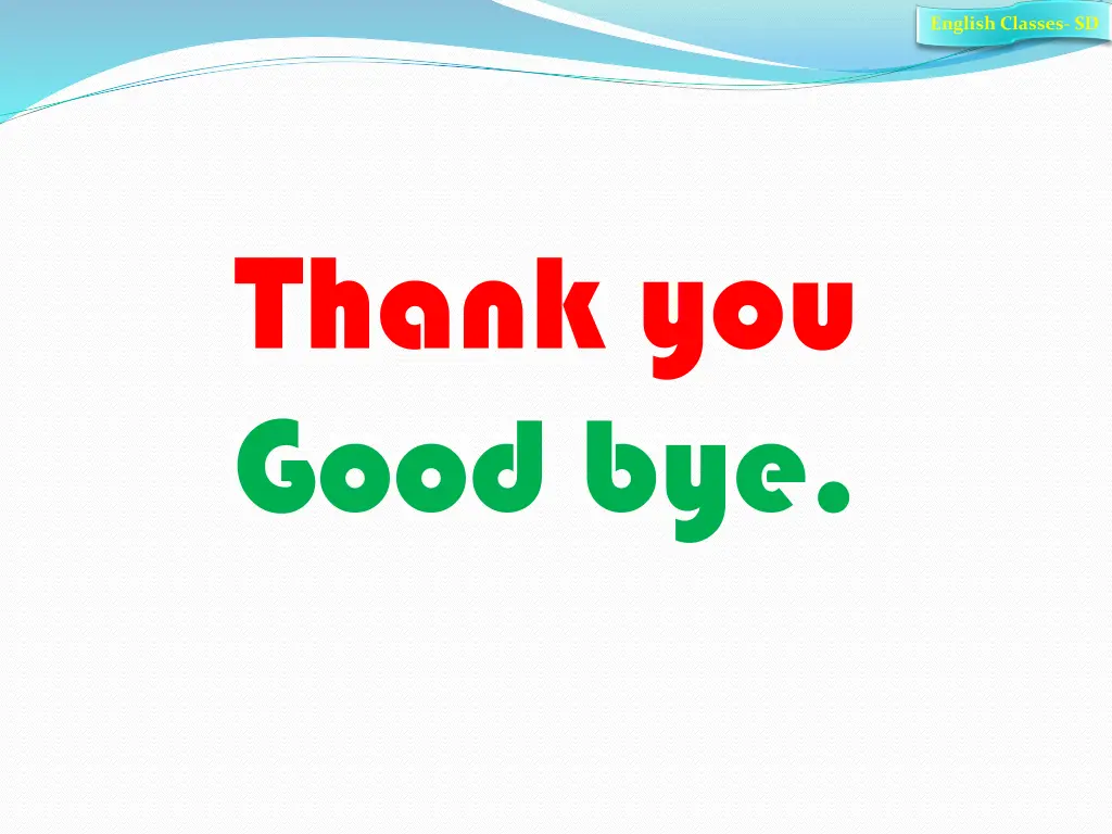 english classes sd 12