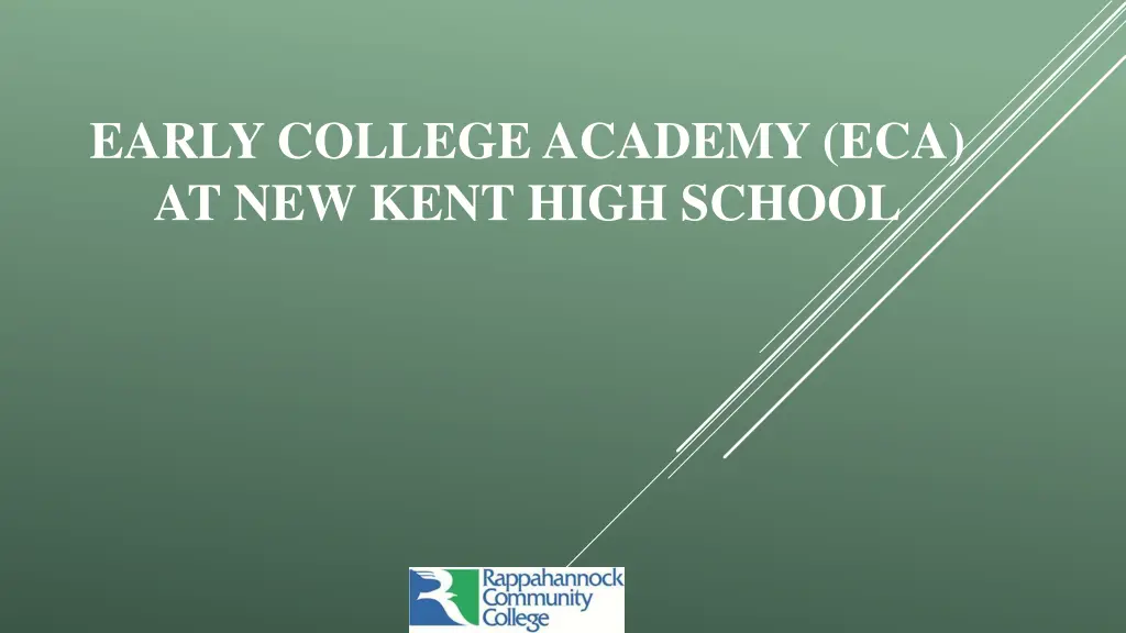 early college academy eca at new kent high school
