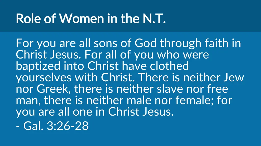 role of women in the n t role of women in the n t 5