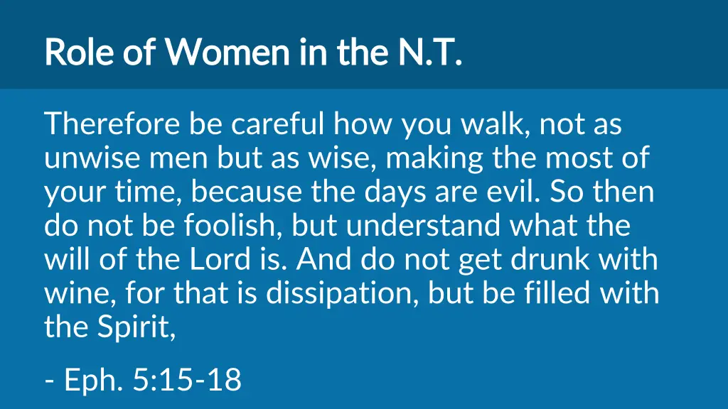 role of women in the n t role of women in the n t 6