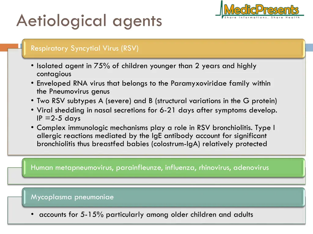 aetiological agents