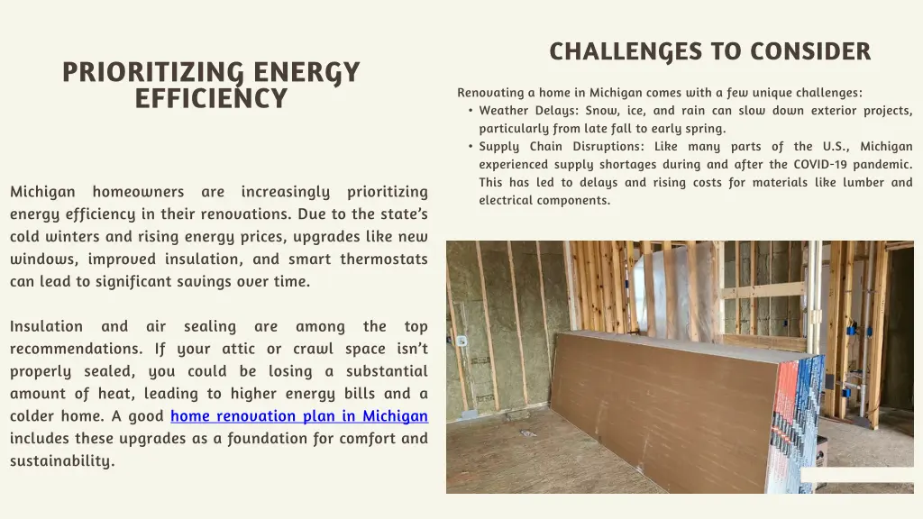 challenges to consider