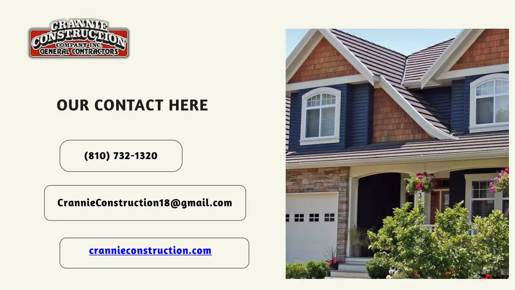 our contact here