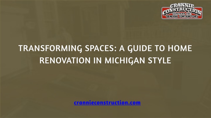 transforming spaces a guide to home renovation