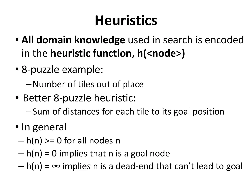 heuristics