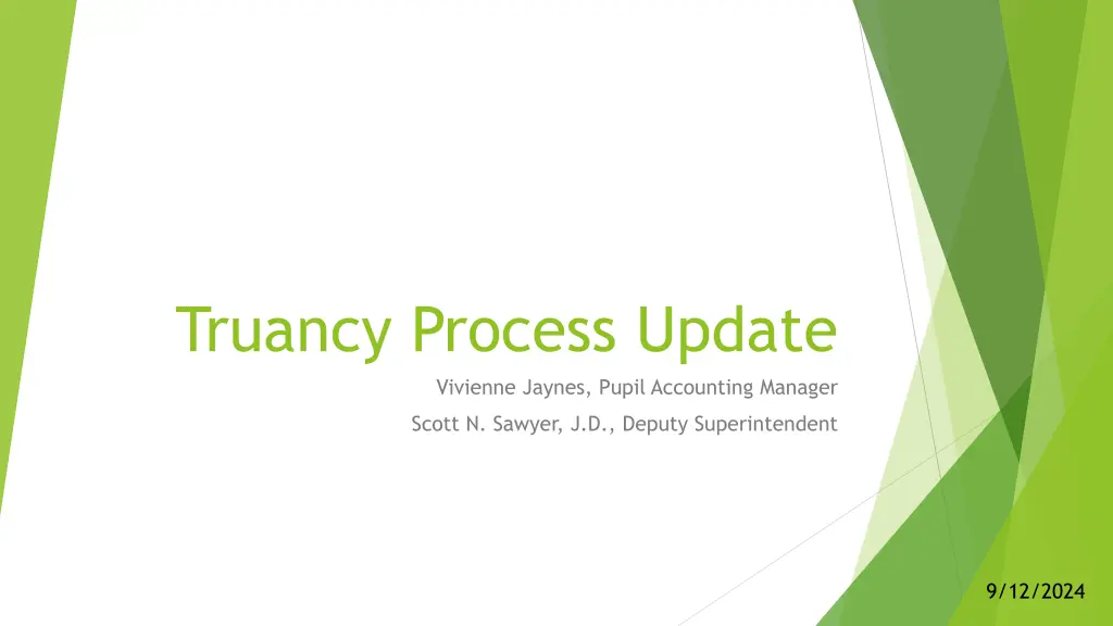 truancy process update vivienne jaynes pupil
