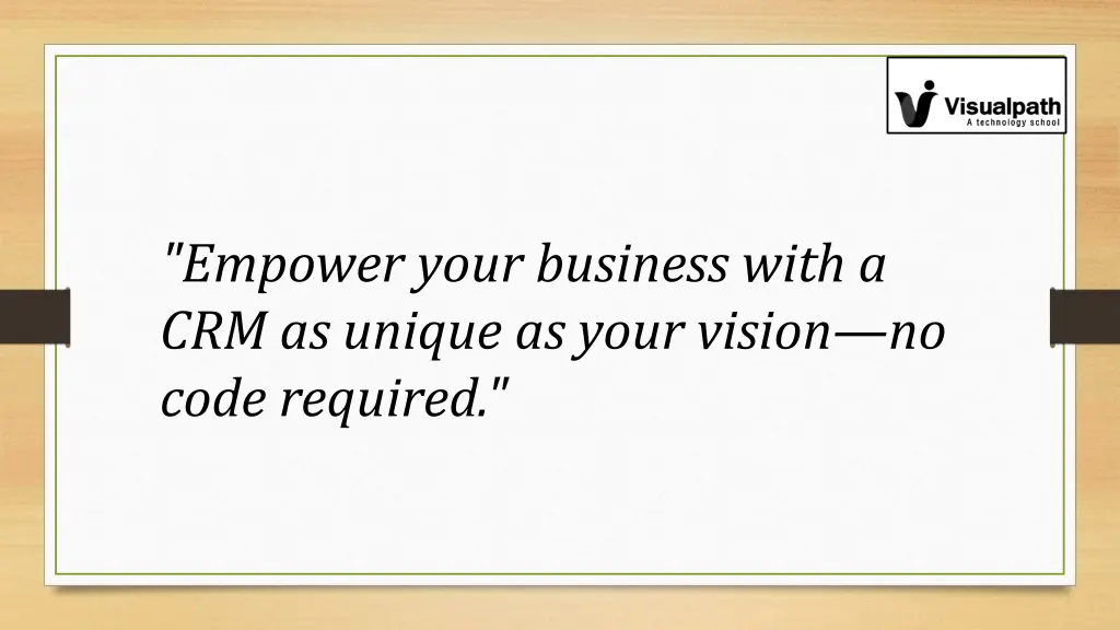 empower your business with a crm as unique