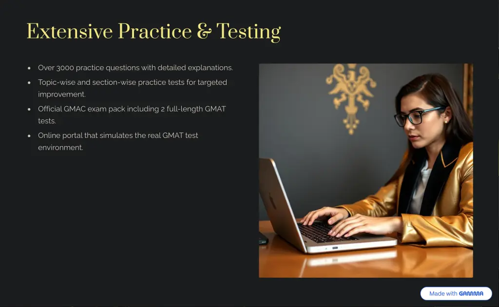 extensive practice testing