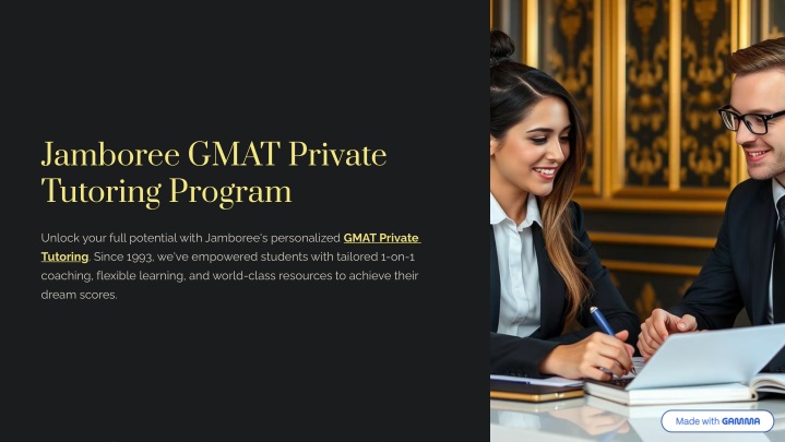 jamboree gmat private tutoring program