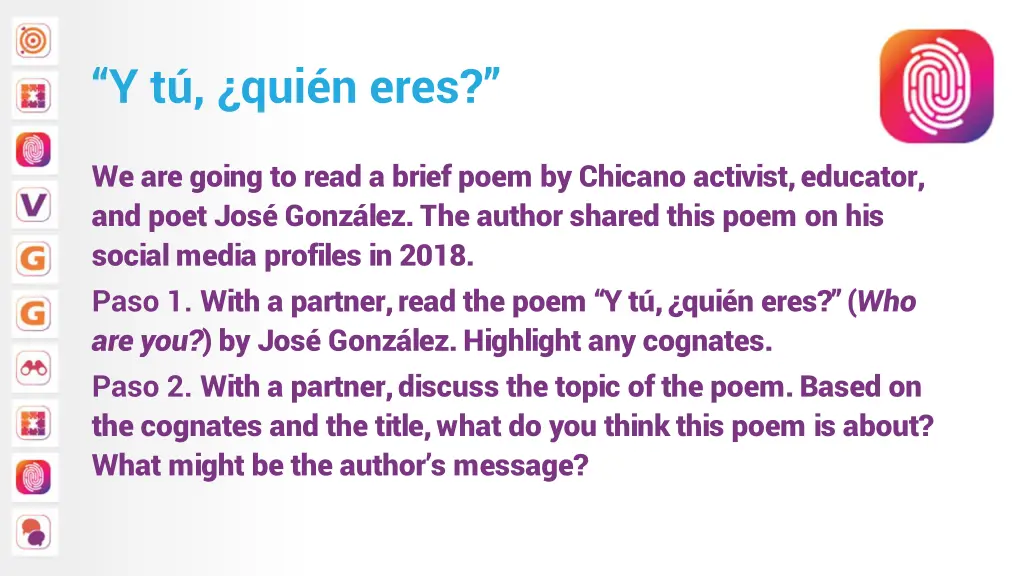 y t qui n eres