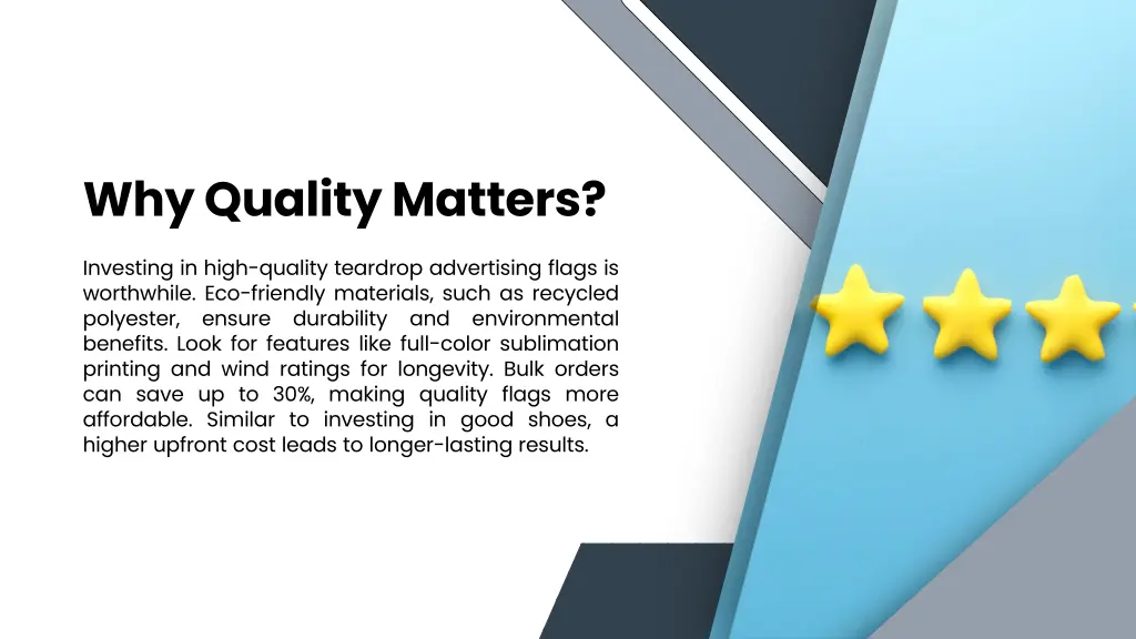 why quality matters