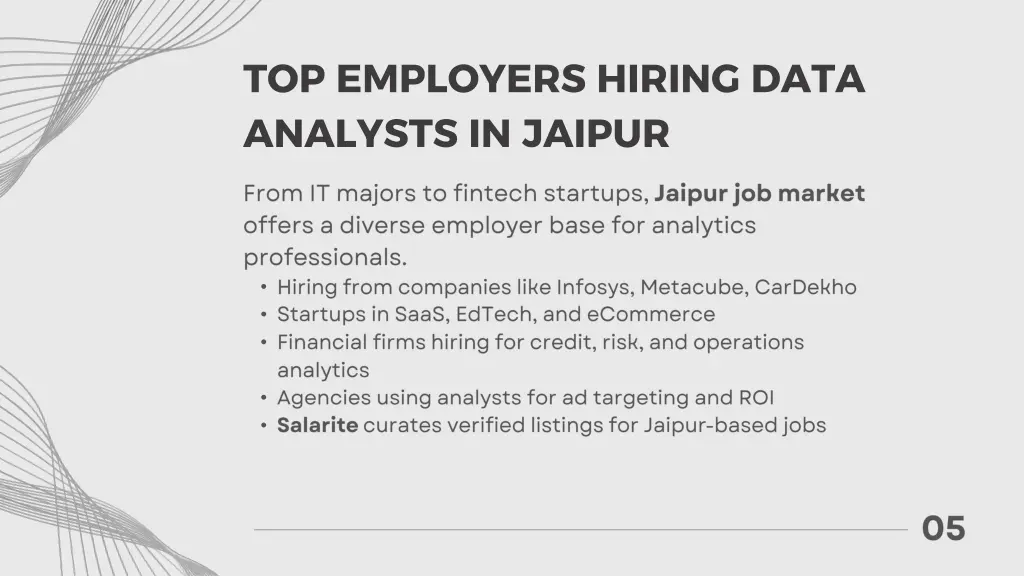top employers hiring data analysts in jaipur