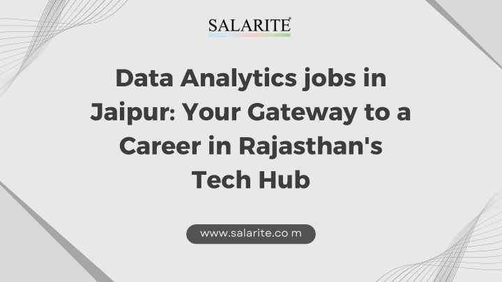 data analytics jobs in jaipur your gateway
