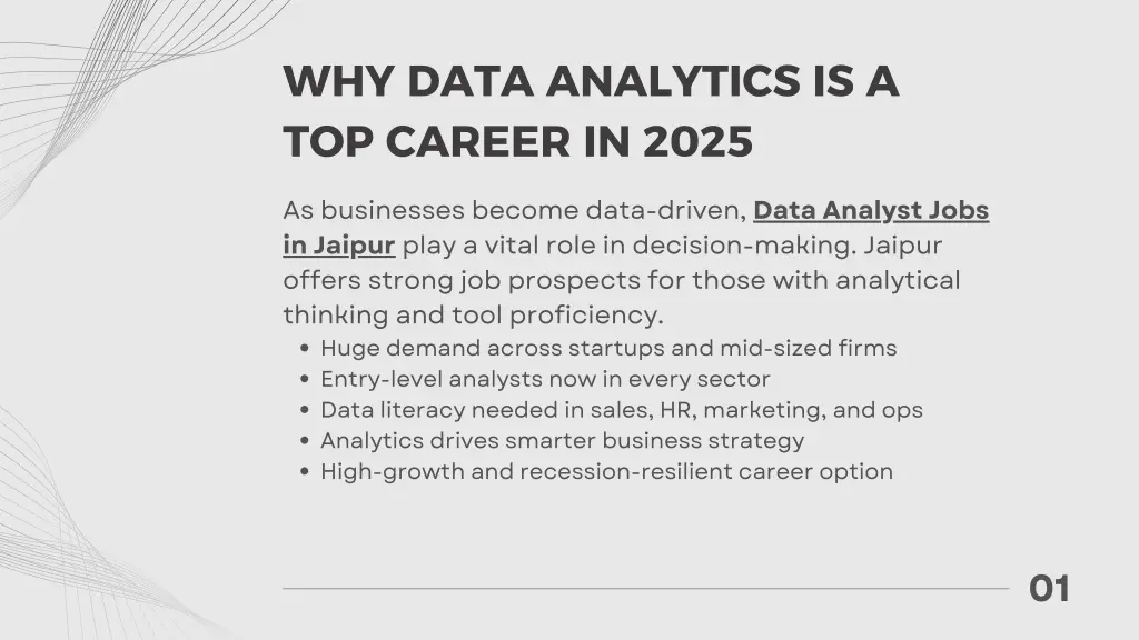 why data analytics is a top career in 2025