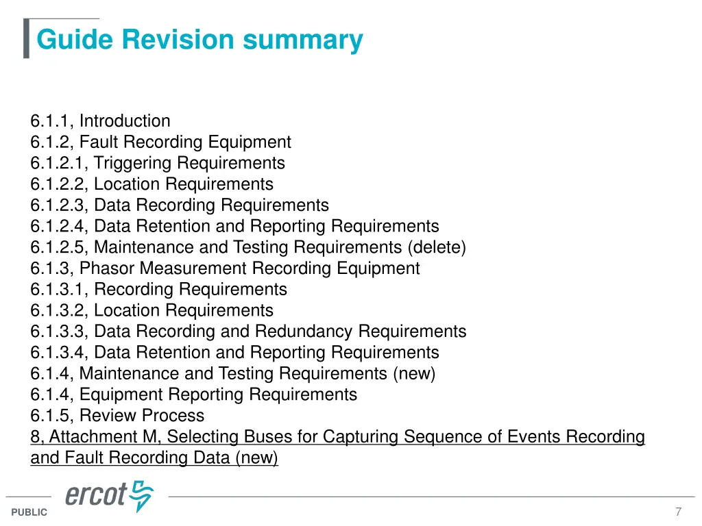 guide revision summary