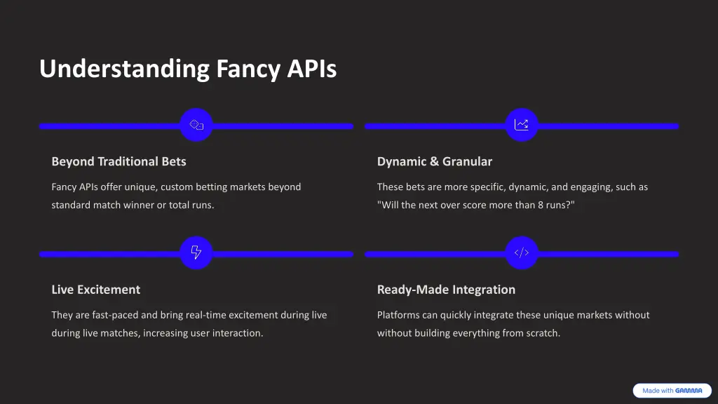 understanding fancy apis