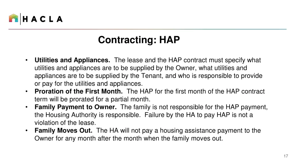 contracting hap 3