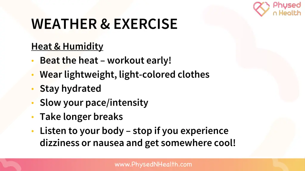 weather exercise