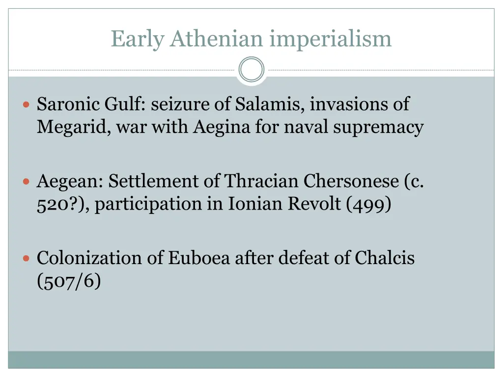 early athenian imperialism