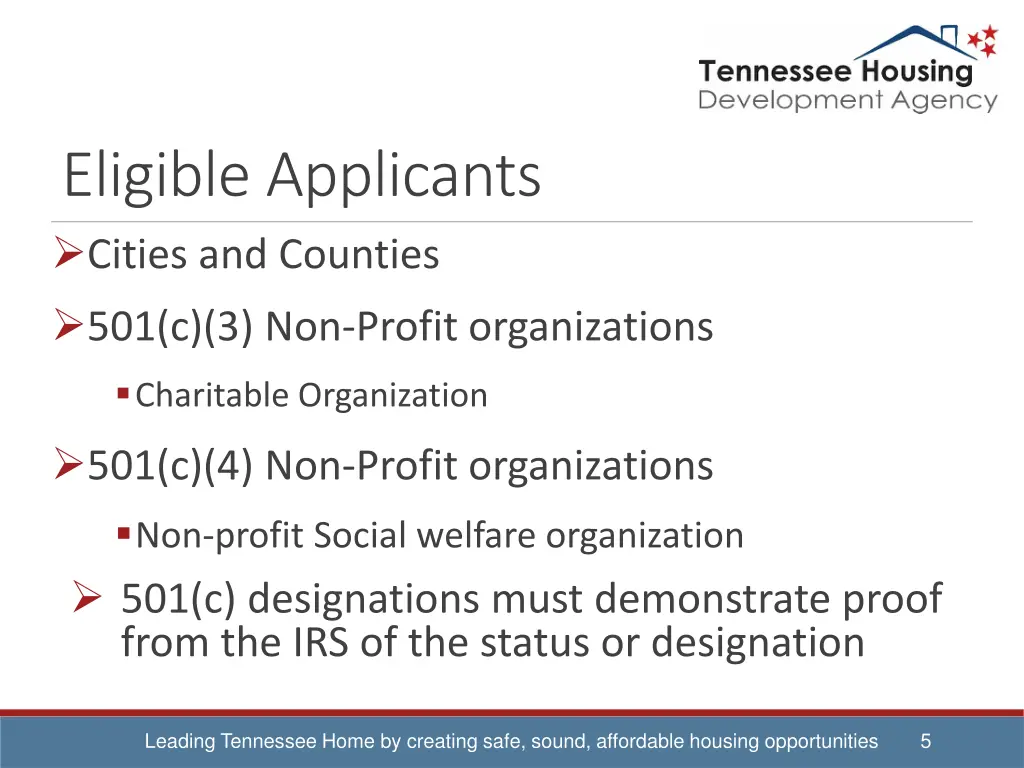 eligible applicants cities and counties
