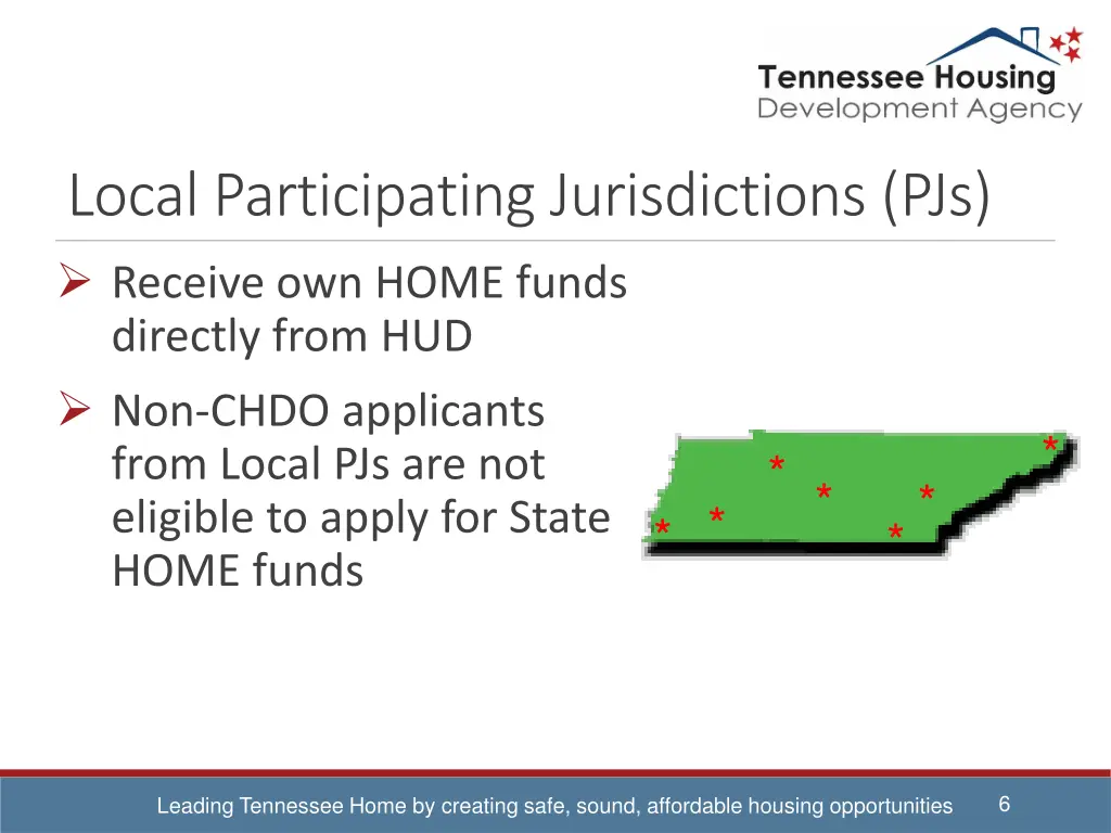 local participating jurisdictions pjs receive