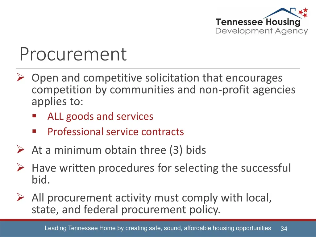 procurement open and competitive solicitation