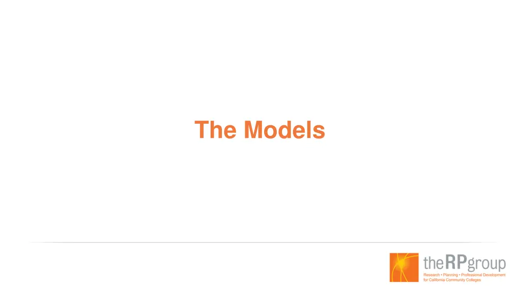 the models