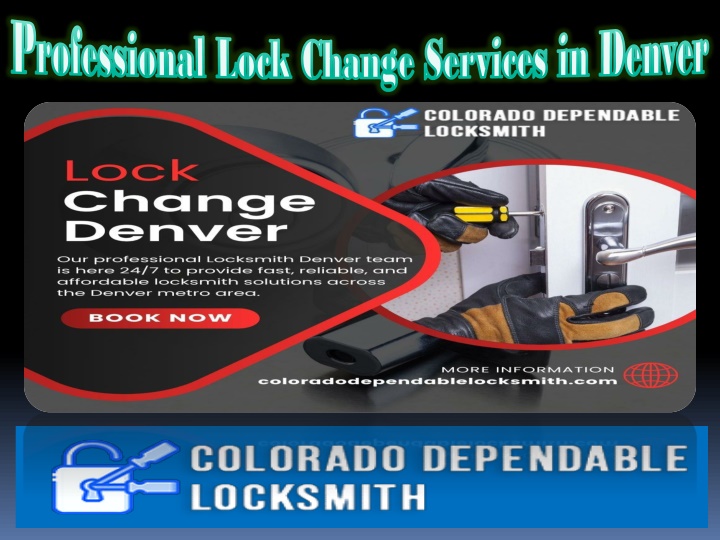 professional lock change services in denver