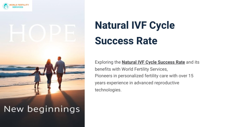 natural ivf cycle success rate