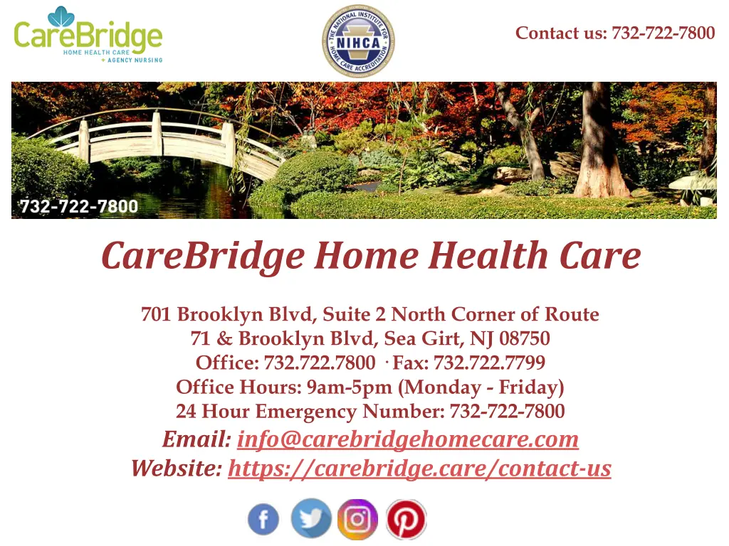 contact us 732 722 7800