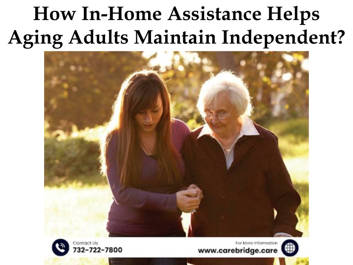 how in home assistance helps aging adults