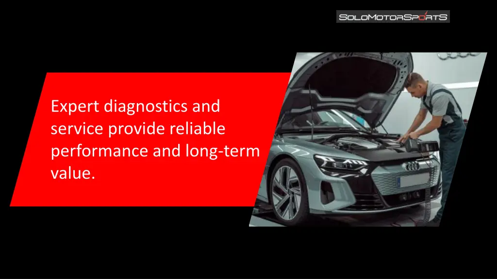 expert diagnostics and service provide reliable