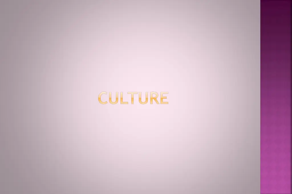 culture