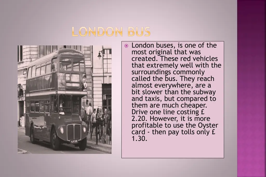 london bus