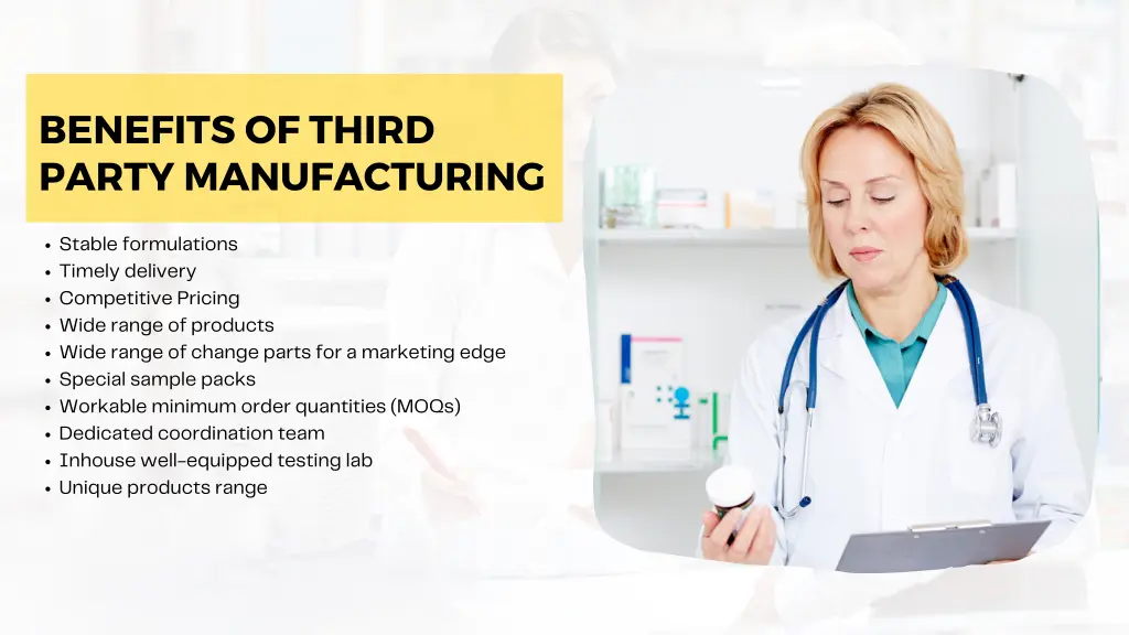 benefits of third party manufacturing