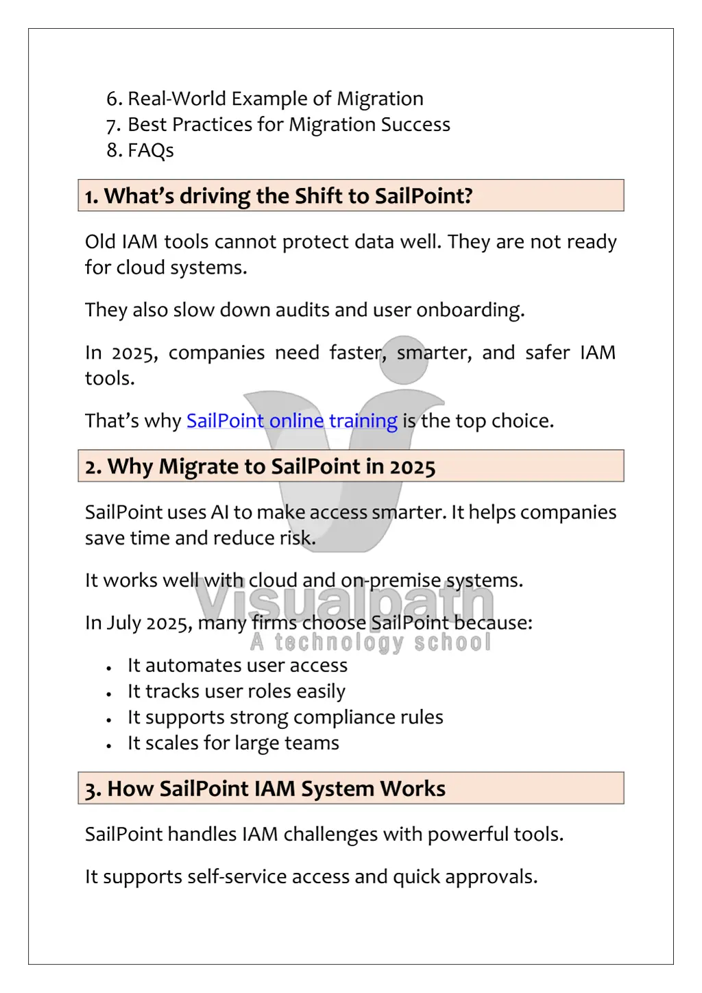 6 real world example of migration 7 best