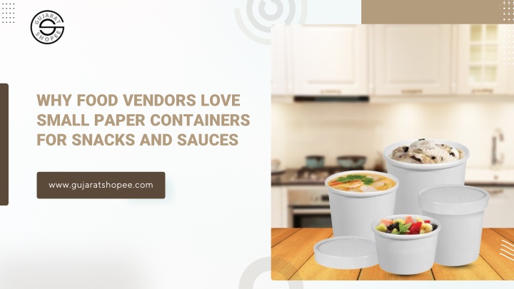 why food vendors love small paper containers