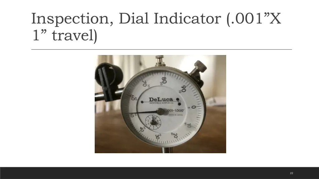 inspection dial indicator 001 x 1 travel