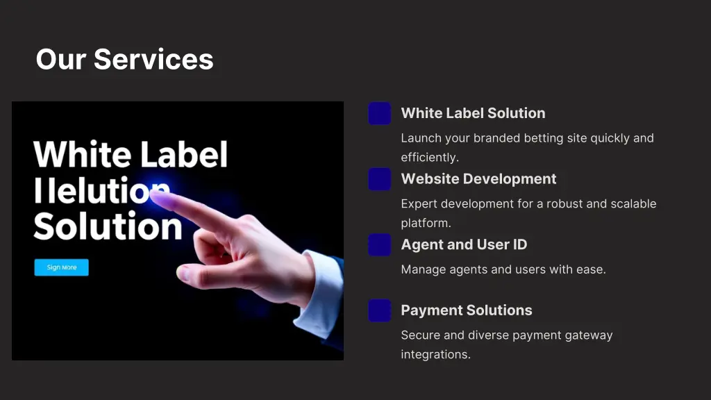 our services