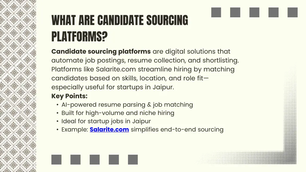 what are candidate sourcing platforms candidate