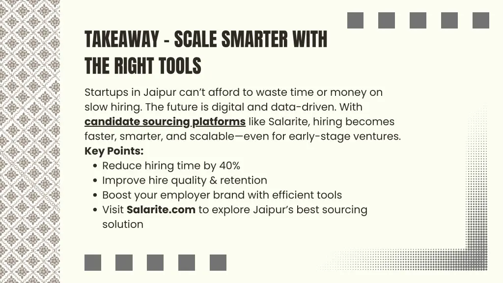 takeaway scale smarter with the right tools